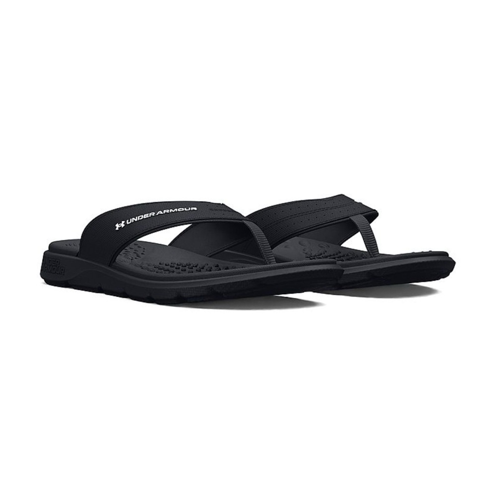 Under Armour Women’s Ignite Pro Marbella Sandal Flip Flop - Black - NEW - Picture 5 of 7